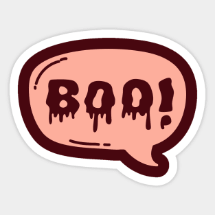 Boo!! Sticker